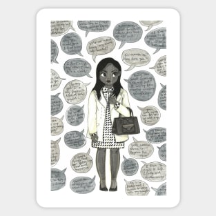 The Mindy Project - Mindy Lahiri Quotes Sticker